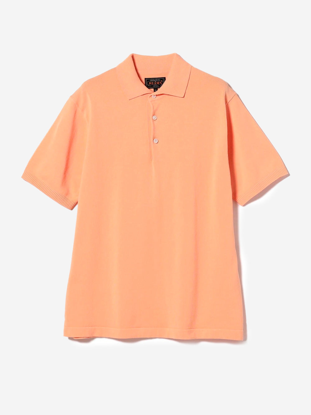 BEAMS PLUS Polo arancione in maglia 12G arancione Urbanstaroma