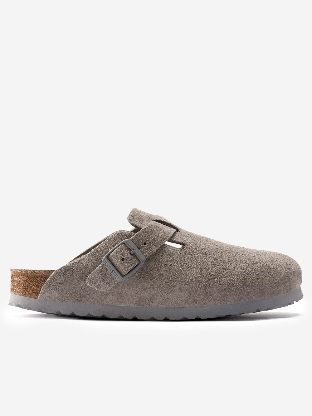 BIRKENSTOCK Boston 'Stone Coin' plantare morbido Grigio Urbanstaroma