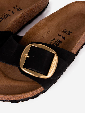BIRKENSTOCK Madrid Big Buckle nere Nero