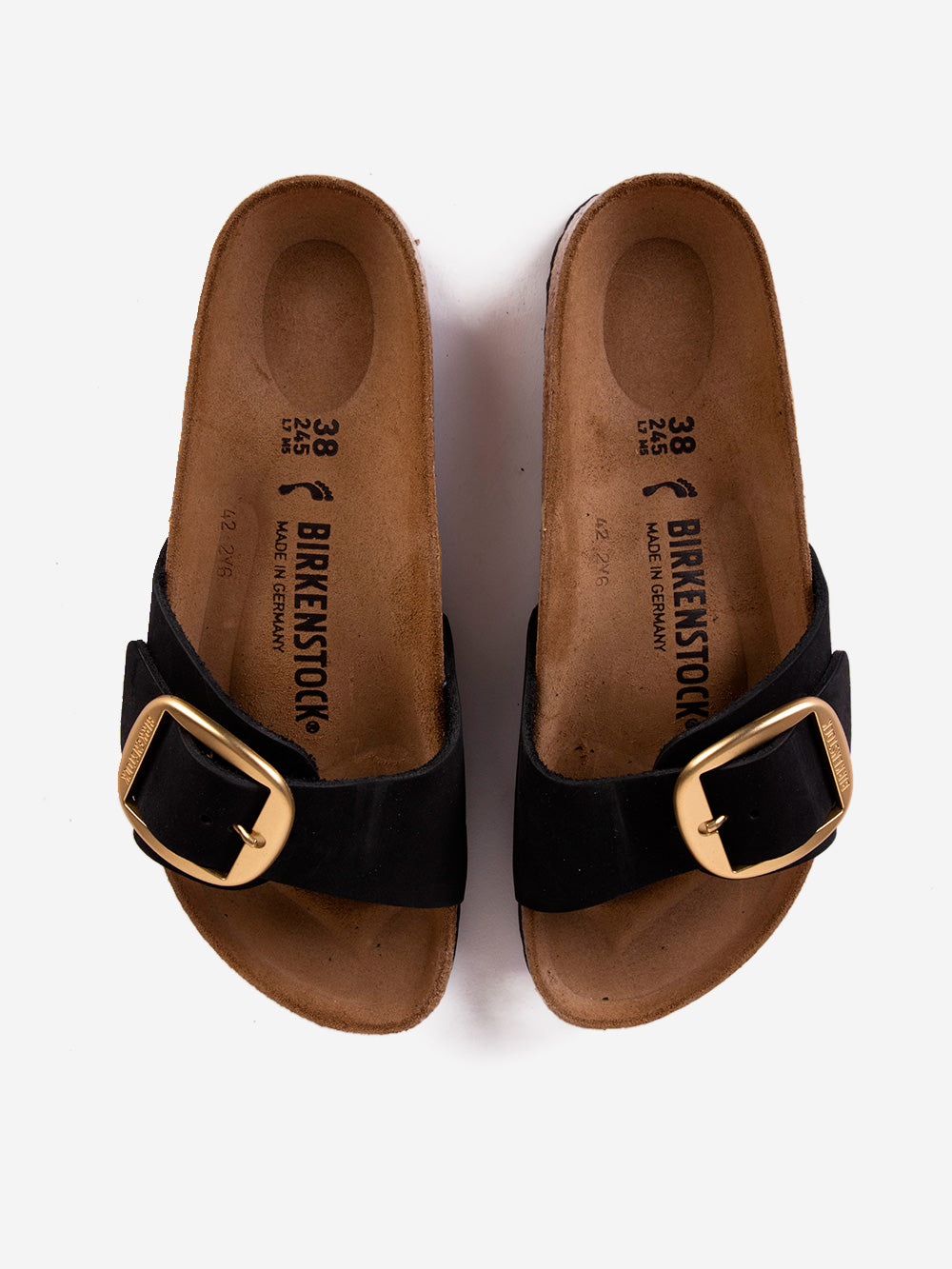 BIRKENSTOCK Madrid Big Buckle nere Nero Urbanstaroma