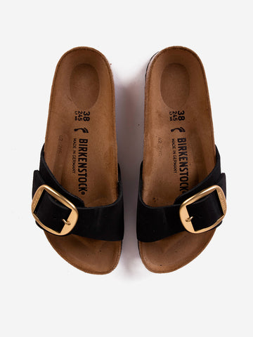 BIRKENSTOCK Madrid Big Buckle nere Nero
