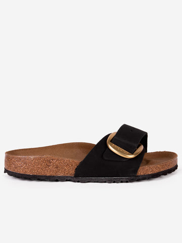 BIRKENSTOCK Madrid Big Buckle nere Nero
