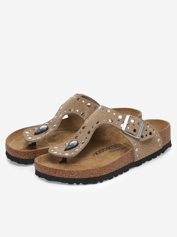 BIRKENSTOCK Gizeh Rivet 'taupe' Taupe