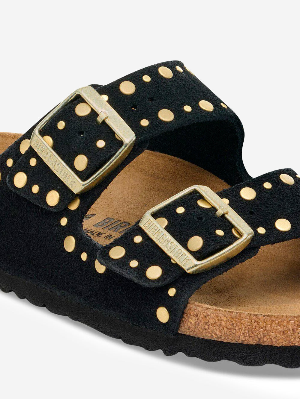 BIRKENSTOCK Arizona Rivet Border Nero Urbanstaroma