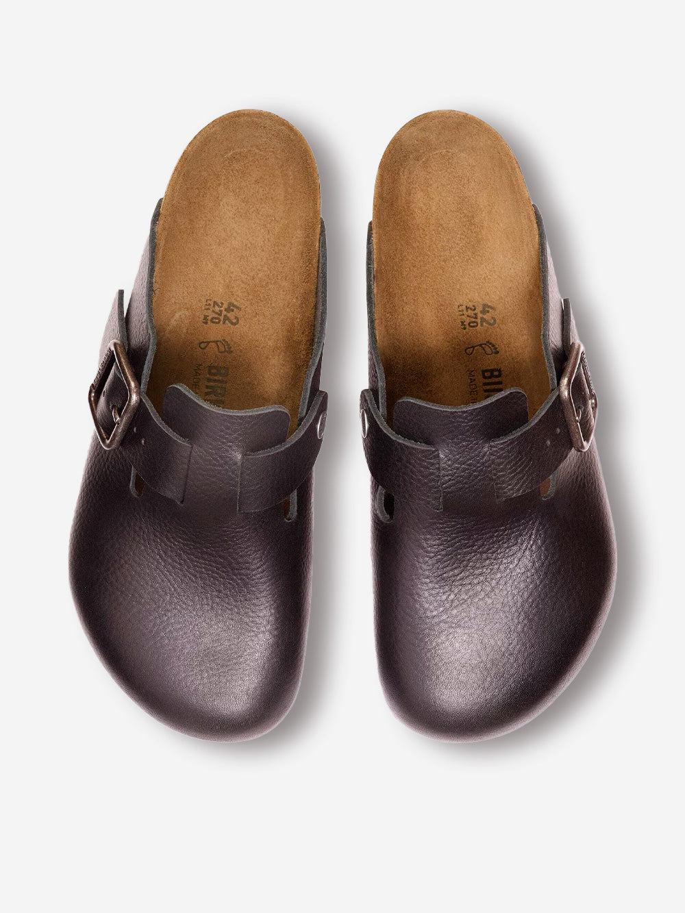 BIRKENSTOCK Boston Wire Buckle in nero Nero Urbanstaroma