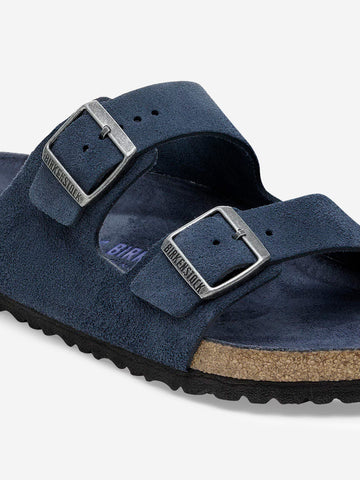 BIRKENSTOCK Arizona plantare morbido blu Blu