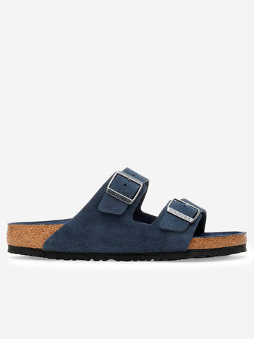 BIRKENSTOCK Arizona plantare morbido blu Blu