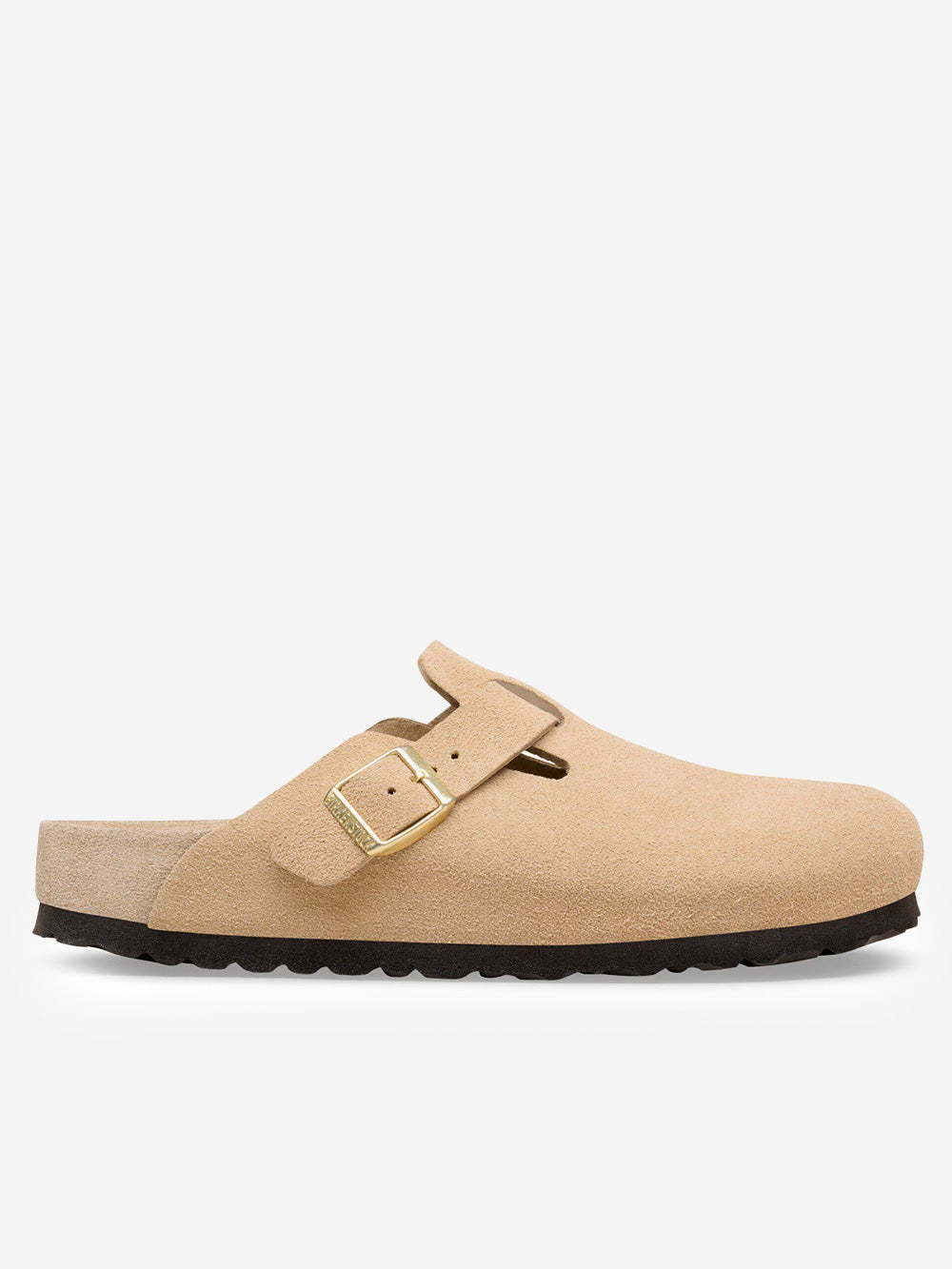 BIRKENSTOCK Boston suede Exquisite 'taupe' Beige Urbanstaroma