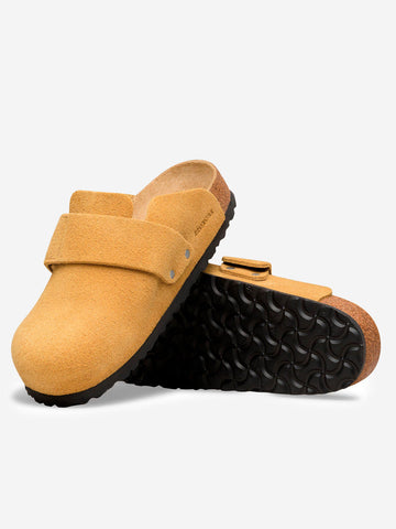 BIRKENSTOCK Loma 'Cork Brown' in suede Marrone
