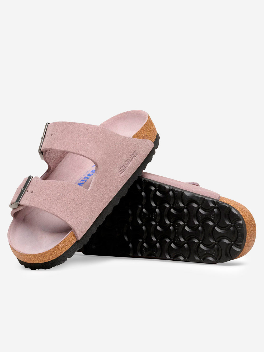 BIRKENSTOCK Arizona suede 'faded purple' plantare morbido Lilla Urbanstaroma