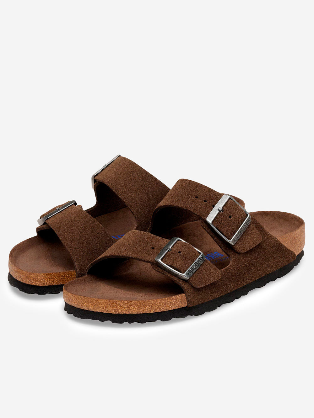 BIRKENSTOCK Arizona plantare morbido in marrone Marrone Urbanstaroma