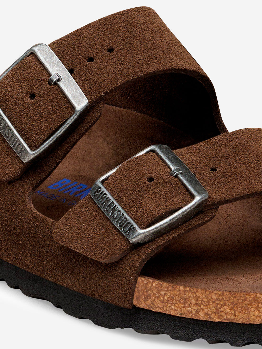 BIRKENSTOCK Arizona plantare morbido in marrone Marrone Urbanstaroma