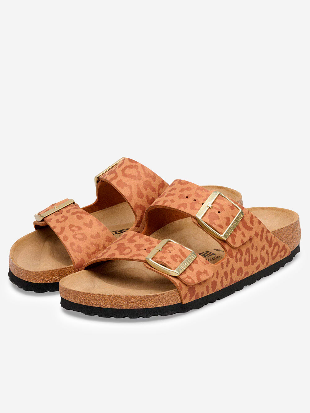 BIRKENSTOCK Arizona 'SYN Leo Pecan' Leopardato Urbanstaroma