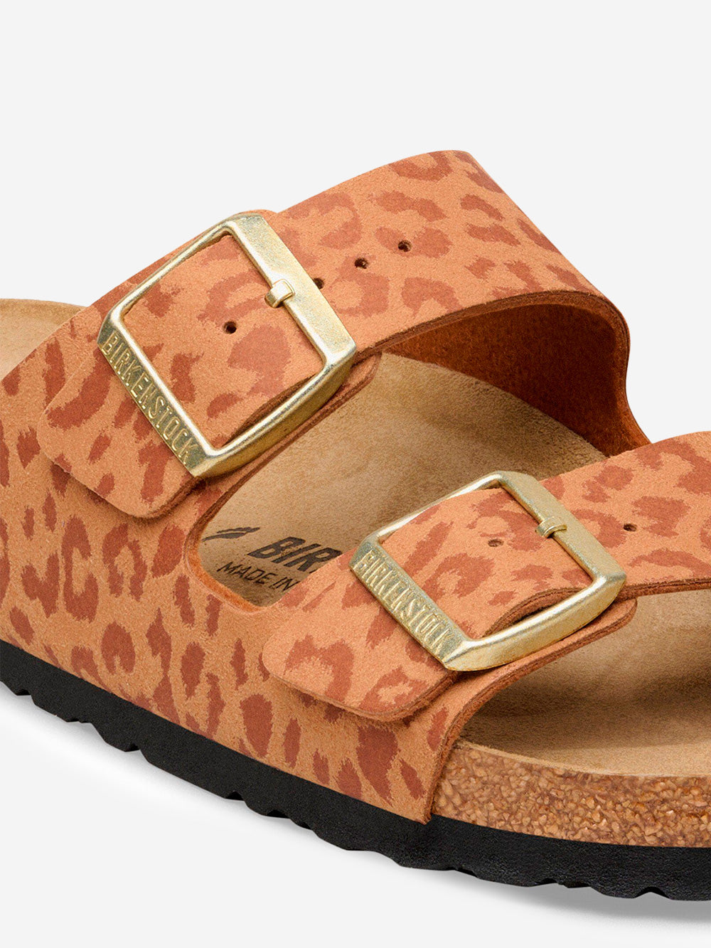 BIRKENSTOCK Arizona 'SYN Leo Pecan' Leopardato Urbanstaroma