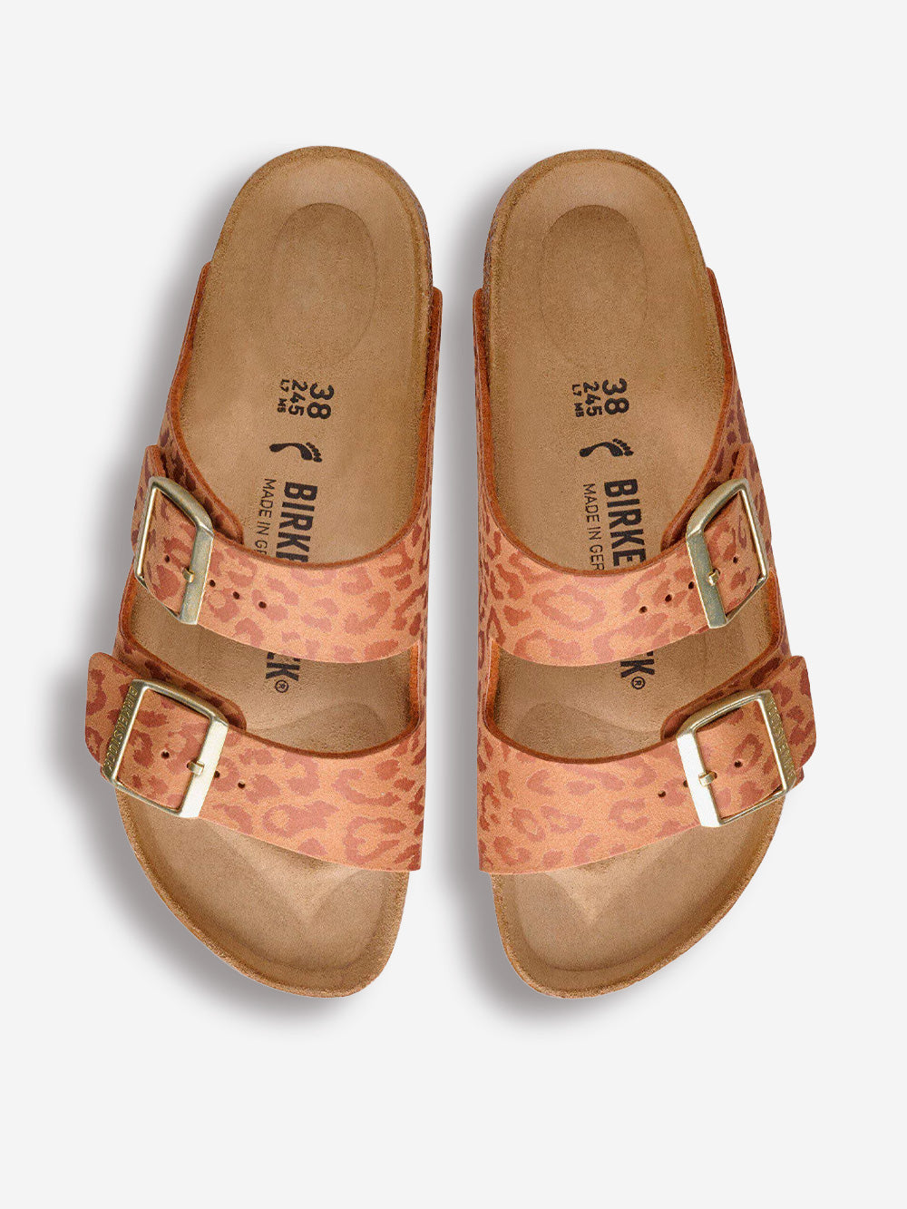 BIRKENSTOCK Arizona 'SYN Leo Pecan' Leopardato Urbanstaroma