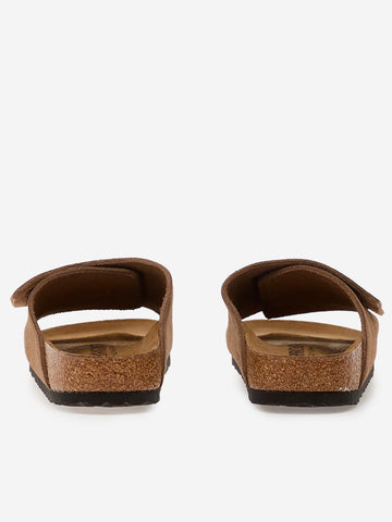 BIRKENSTOCK Solana VL in suede 'Dark Tea' Marrone