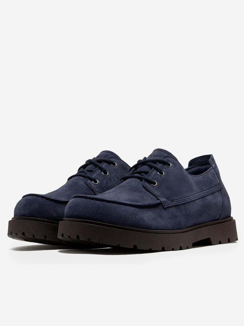 BIRKENSTOCK Scarpe stringate Highwood Lace Low in suede blu navy Blu Urbanstaroma