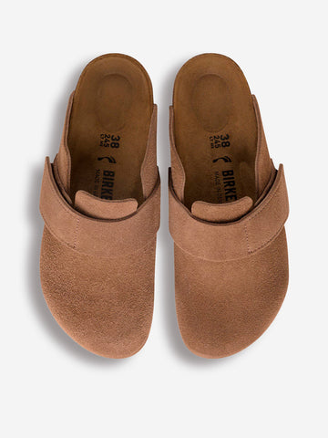 BIRKENSTOCK Loma 'Dark Tea' in suede Marrone