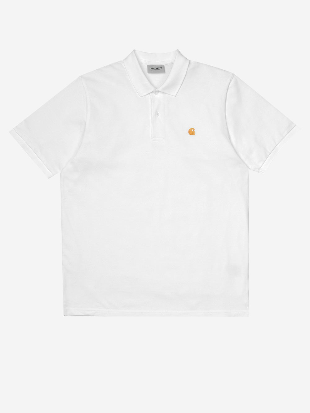 CARHARTT WIP Polo bianca S/S Chase Bianco Urbanstaroma