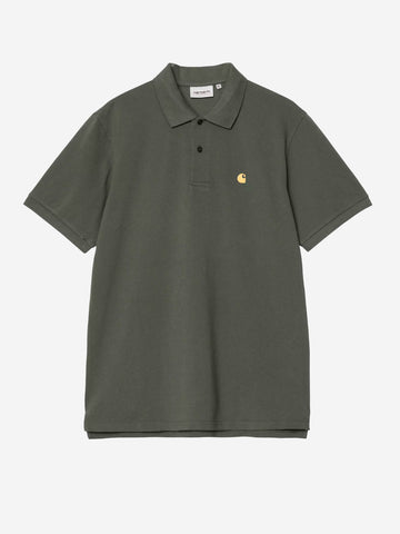 CARHARTT WIP Polo verde S/S Chase Verde