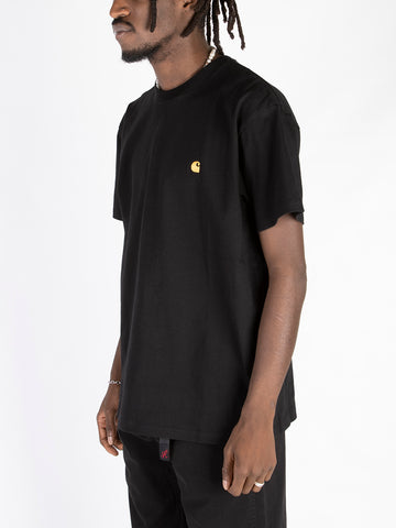 CARHARTT WIP T-shirt nera S/S Chase Nero