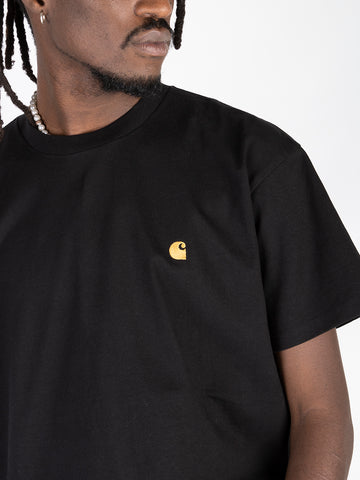 CARHARTT WIP T-shirt nera S/S Chase Nero