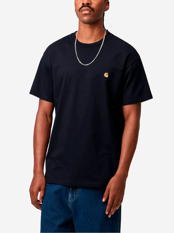 CARHARTT WIP T-shirt nera S/S Chase Nero