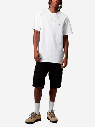CARHARTT WIP T-shirt bianca S/S Chase Bianco