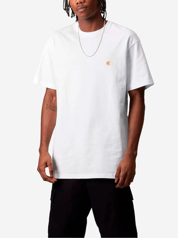 CARHARTT WIP T-shirt bianca S/S Chase Bianco