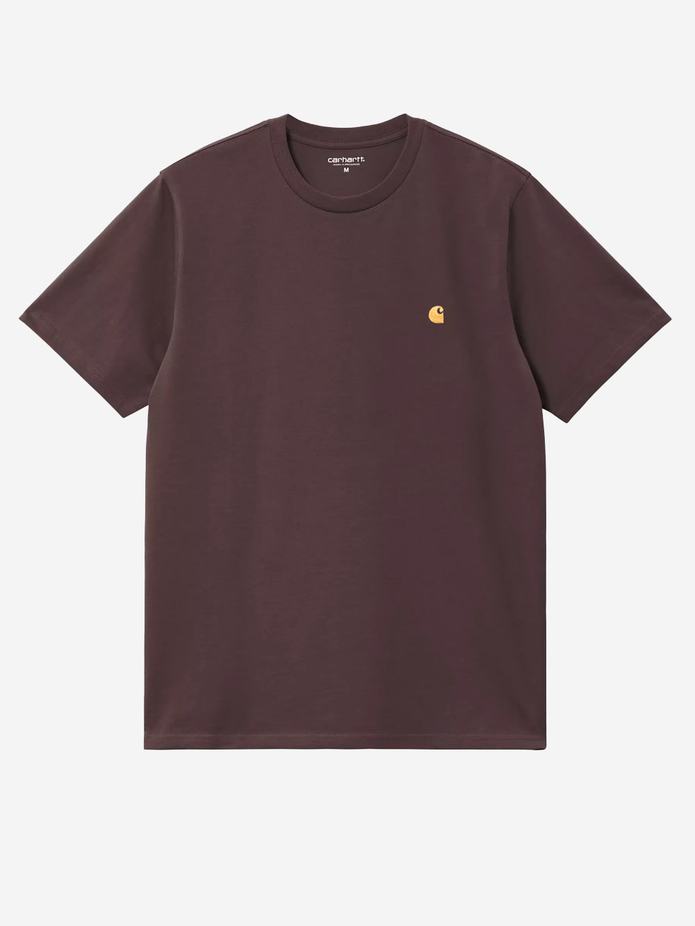 CARHARTT WIP T-shirt marrone S/S Chase Marrone scuro Urbanstaroma