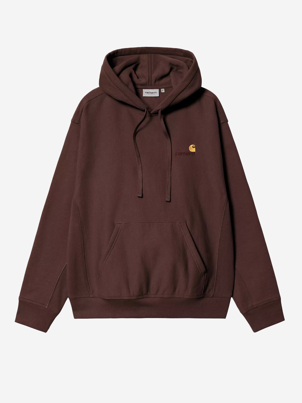 CARHARTT WIP Felpa con cappuccio American Script marrone Marrone scuro Urbanstaroma