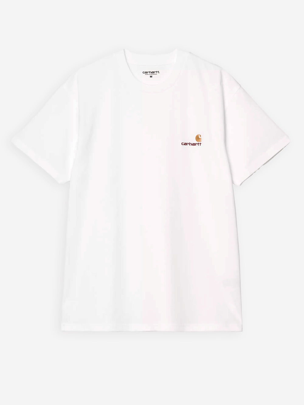 CARHARTT WIP T-shirt American Script bianca Bianco Urbanstaroma