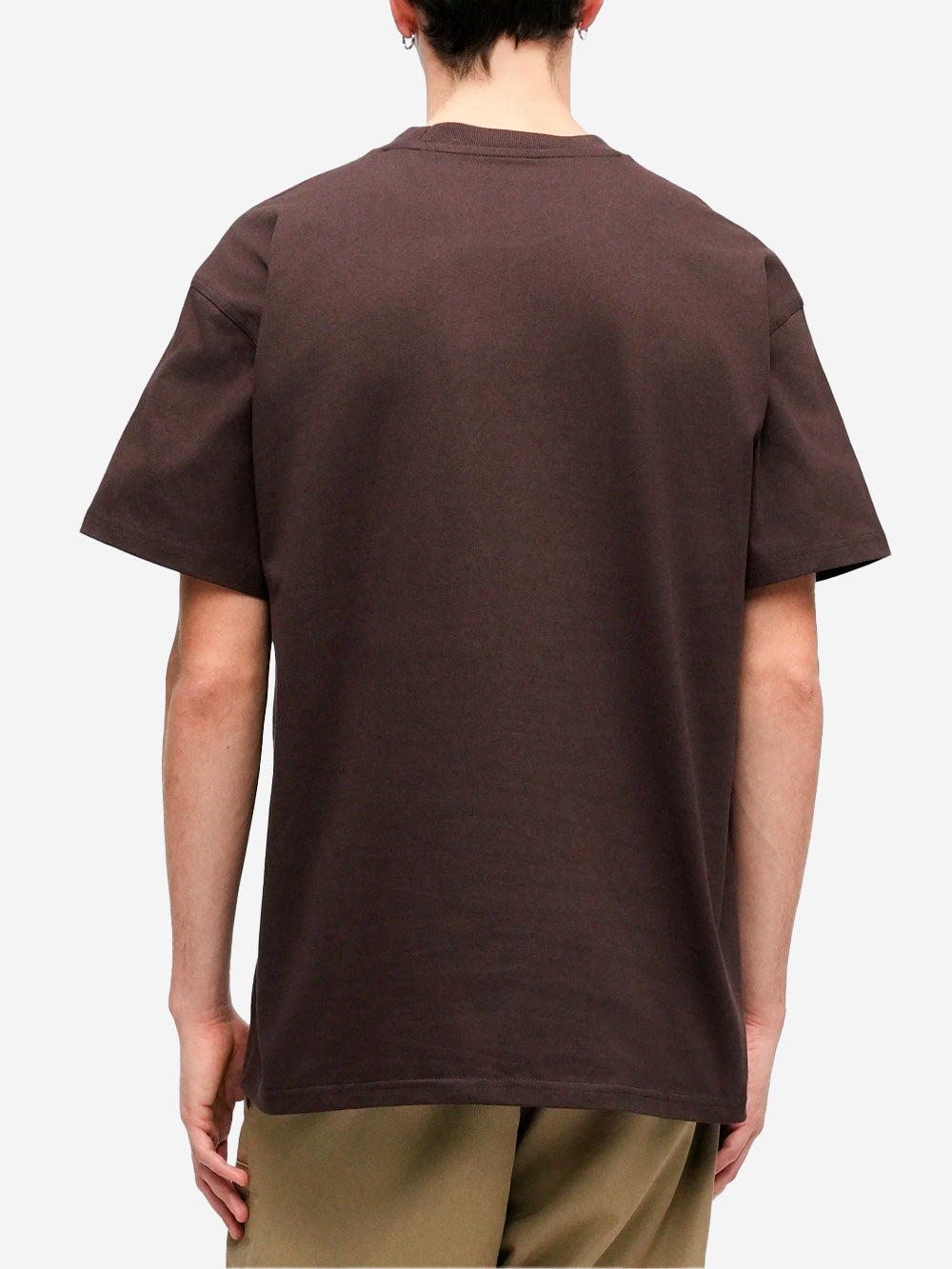 CARHARTT WIP T-shirt marrone American Script Marrone Urbanstaroma