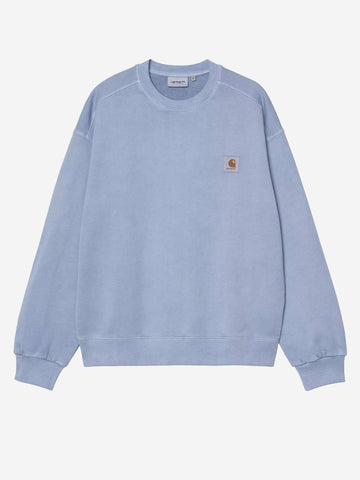 CARHARTT WIP Felpa girocollo 'Nelson' celeste Indaco