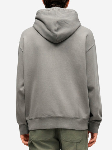 CARHARTT WIP Felpa grigia con cappuccio 'Nelson' Grigio chiaro