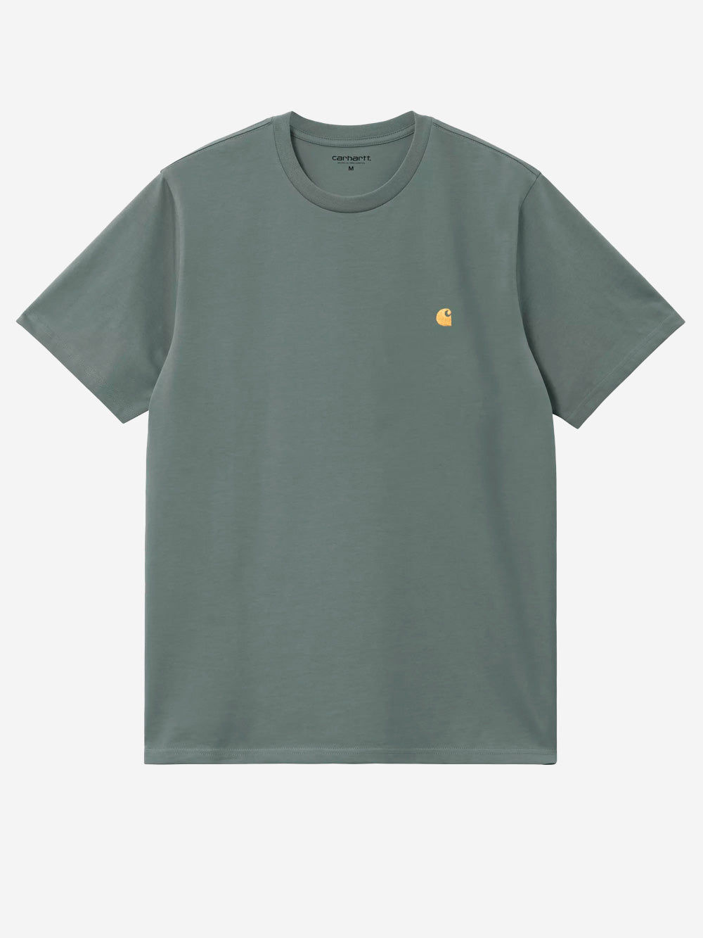 CARHARTT WIP T-shirt S/S verde con tasca Verde Urbanstaroma