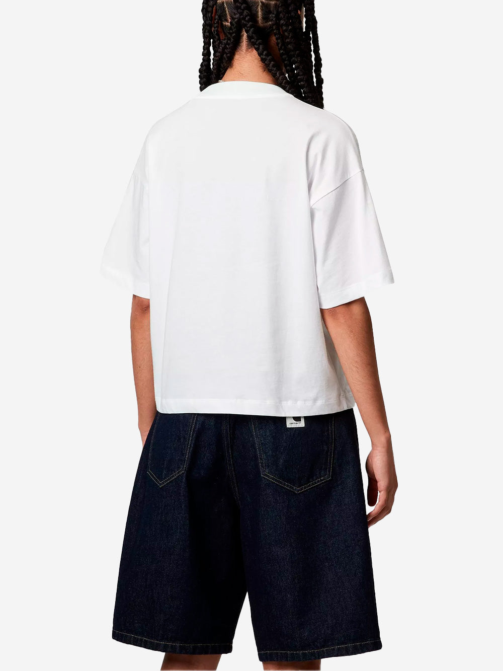 CARHARTT WIP W' S/S Chester T-Shirt bianca Bianco Urbanstaroma