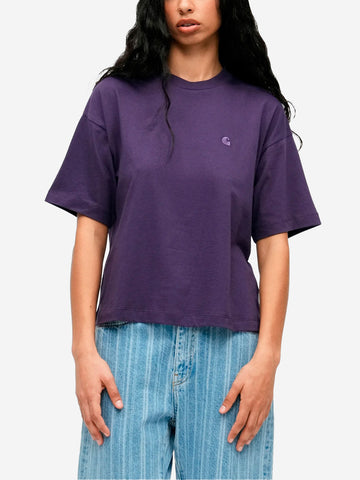 CARHARTT WIP W' S/S Chester T-Shirt viola Viola