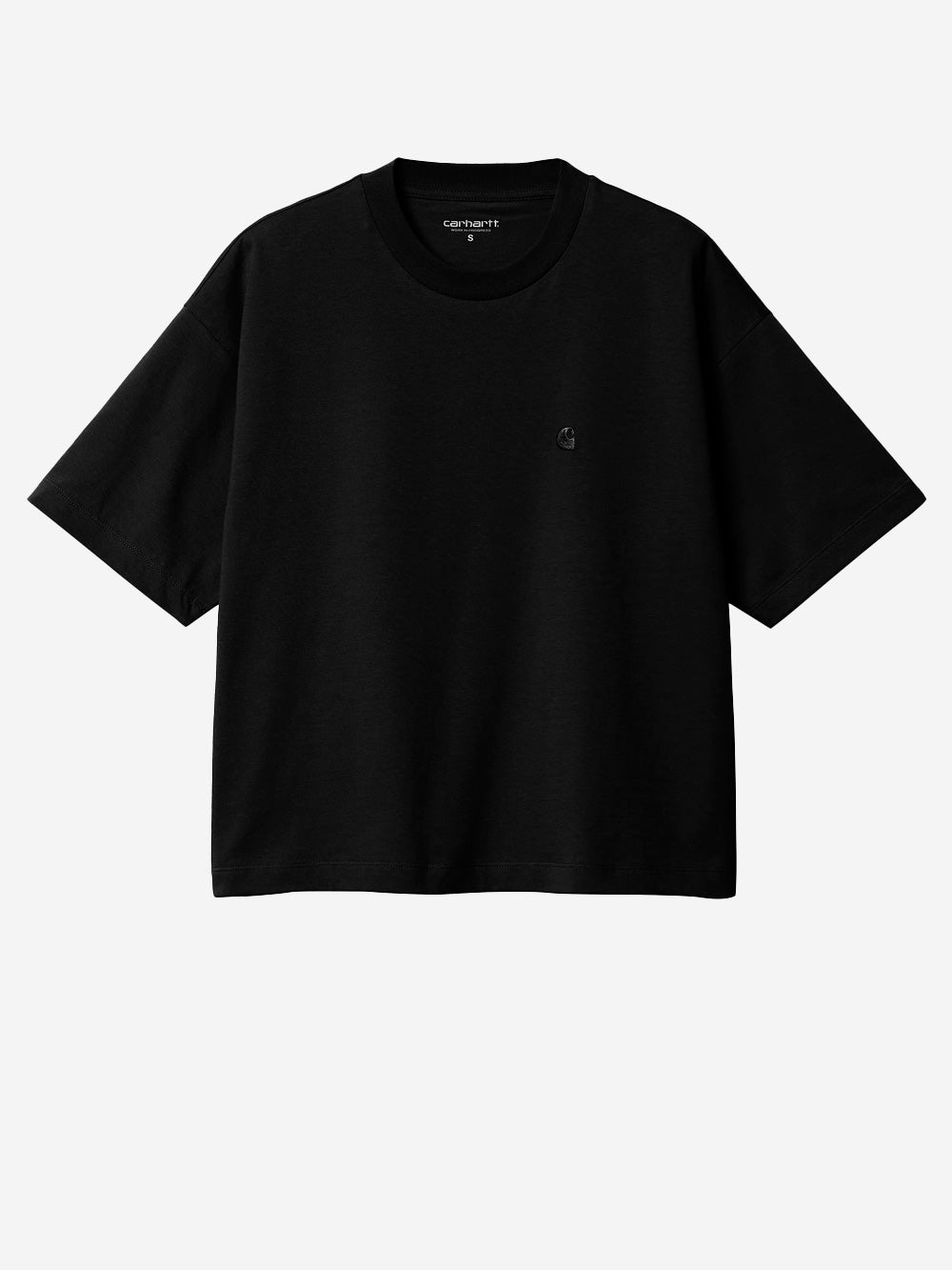 CARHARTT WIP W' S/S Chester T-Shirt nera Nero Urbanstaroma
