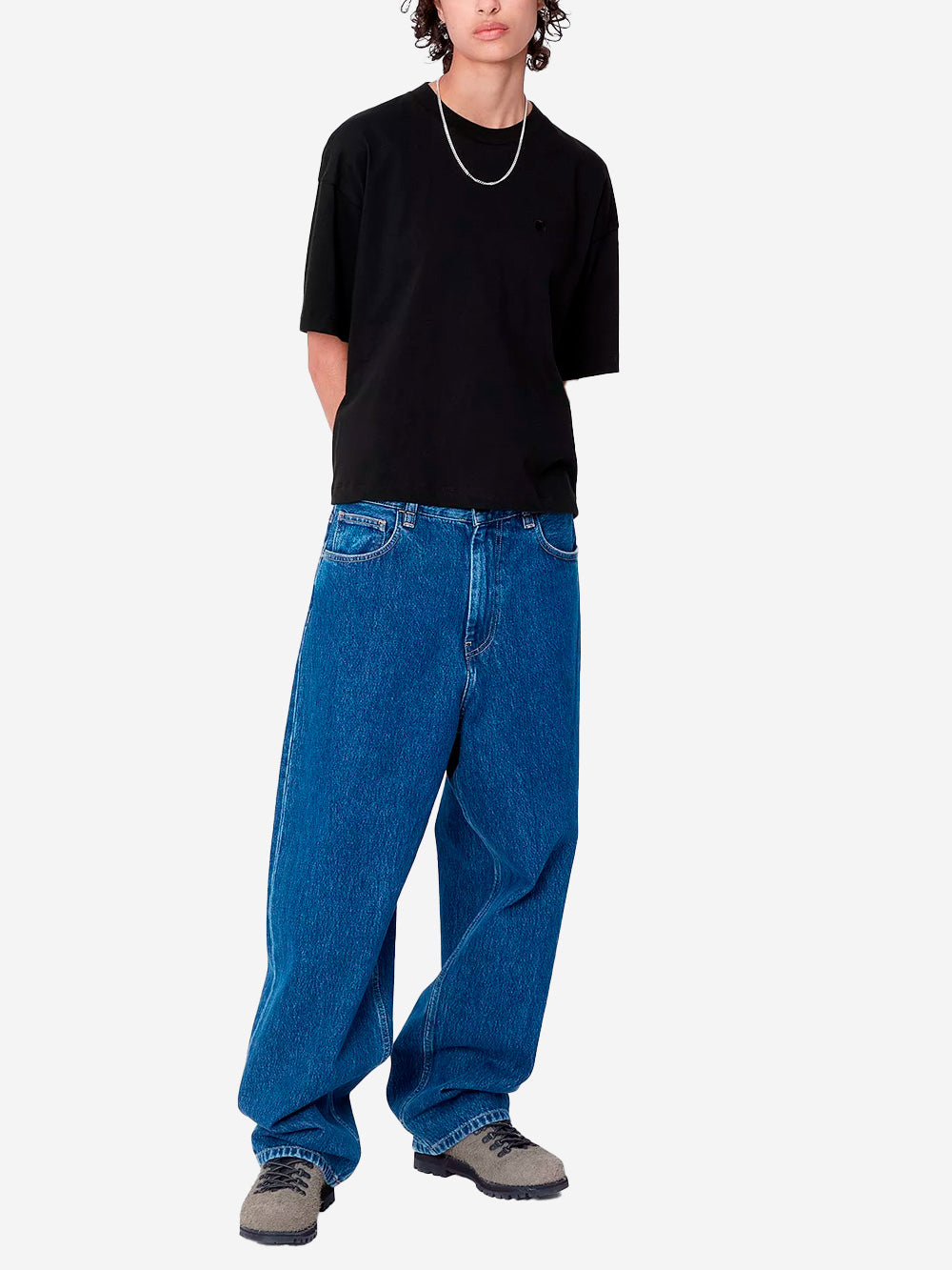CARHARTT WIP W' S/S Chester T-Shirt nera Nero Urbanstaroma