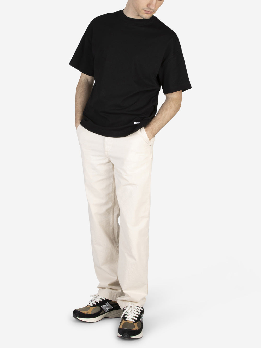 CARHARTT WIP T-shirt S/S Link Script Nero Urbanstaroma