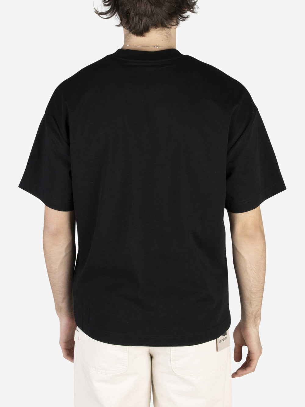 CARHARTT WIP T-shirt S/S Link Script Nero Urbanstaroma