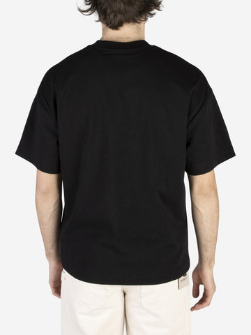 CARHARTT WIP T-shirt S/S Link Script Nero