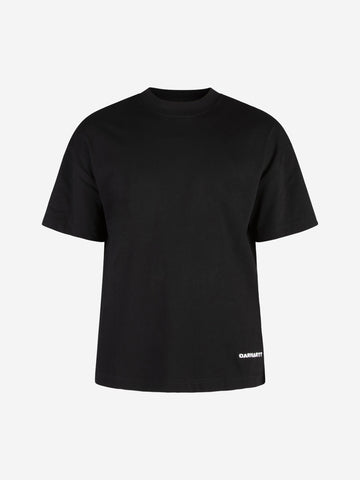 CARHARTT WIP T-shirt S/S Link Script Nero