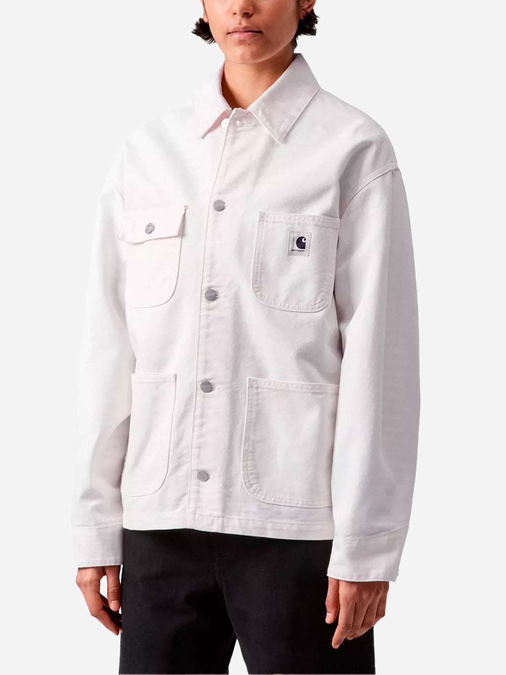 CARHARTT WIP W Giacca estiva OG Michigan Coat Off white Urbanstaroma