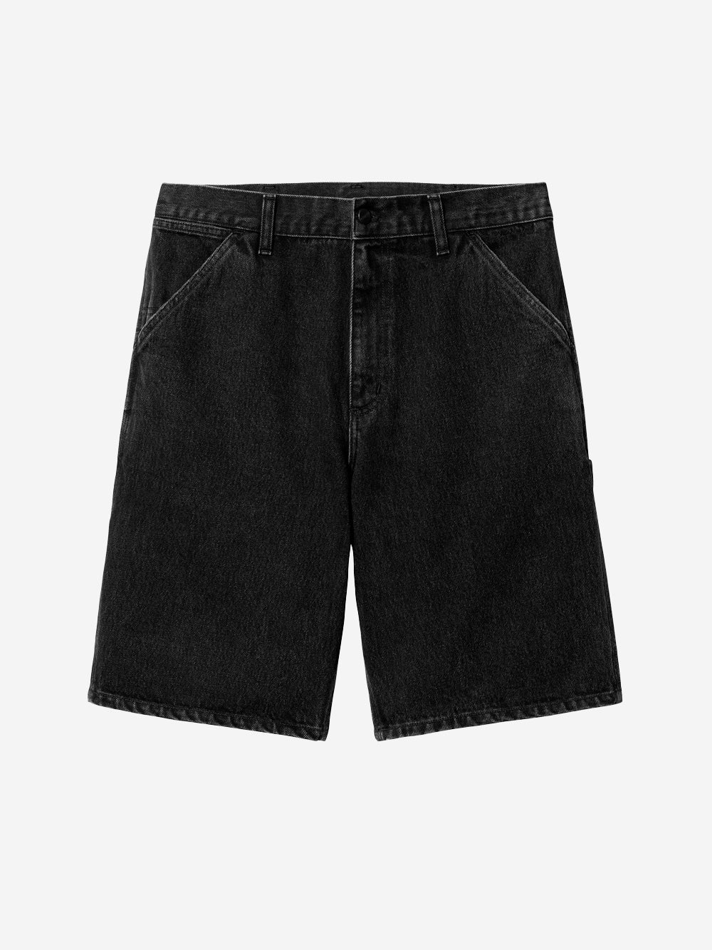 CARHARTT WIP Shorts in denim 'Single Knee' neri Nero Urbanstaroma