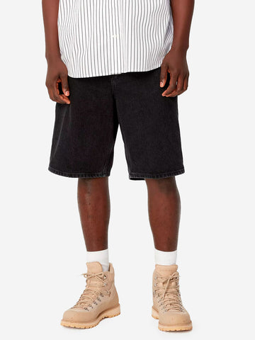 CARHARTT WIP Shorts in denim 'Single Knee' neri Nero