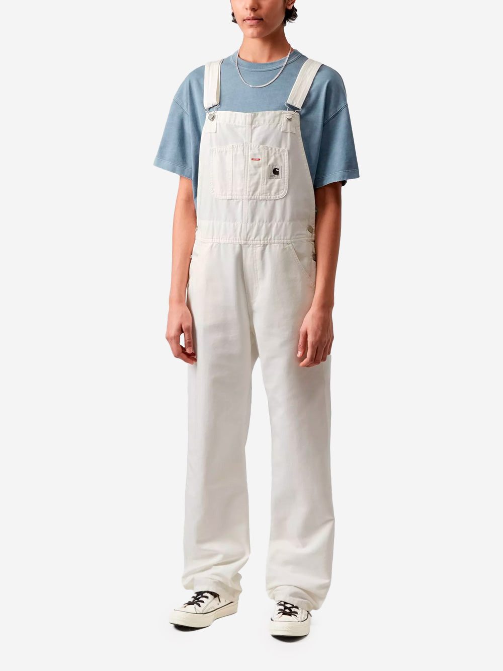 CARHARTT WIP W Salopette 'Bib' bianca Bianco Urbanstaroma