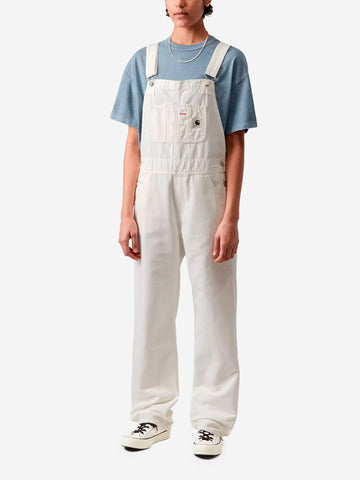 CARHARTT WIP W Salopette 'Bib' bianca Bianco