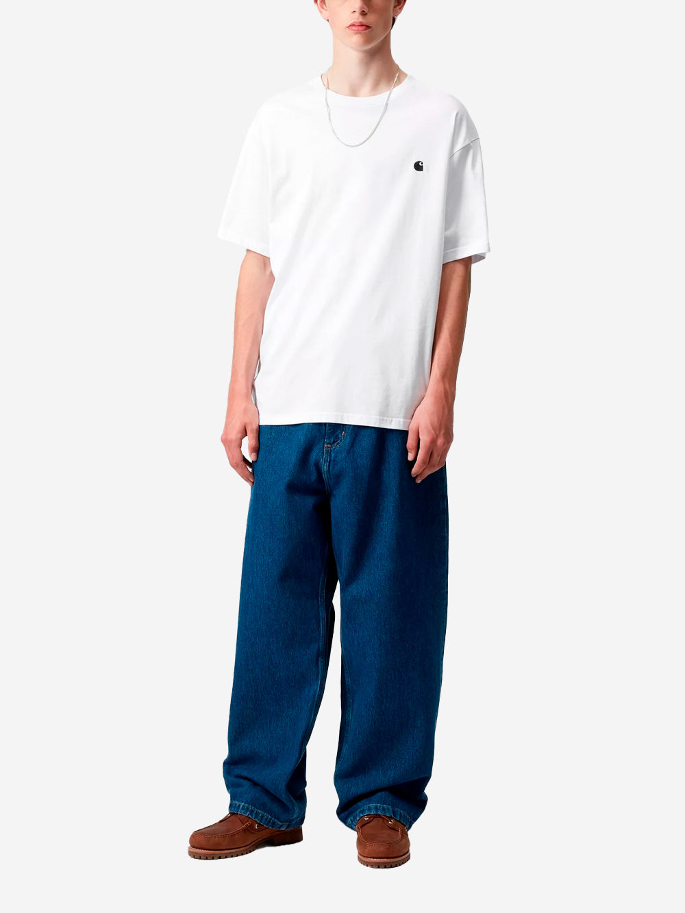 CARHARTT WIP T-Shirt bianca S/S Madison Bianco Urbanstaroma